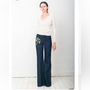 Chloe FW Flared Low Rise Betty Jeans T40 MSRP:$895 Firm price